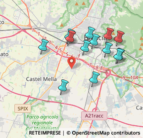 Mappa Traversa Decima Villaggio Sereno, 25125 Brescia BS, Italia (3.6)