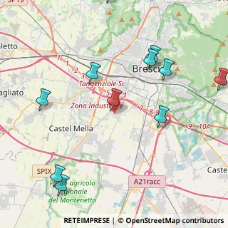 Mappa Traversa Decima Villaggio Sereno, 25125 Brescia BS, Italia (5.4225)