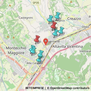 Mappa Via Solferino, 36077 Altavilla Vicentina VI, Italia (1.61455)
