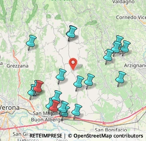 Mappa Via Carlo Cipolla, 37039 Tregnago VR, Italia (8.808)