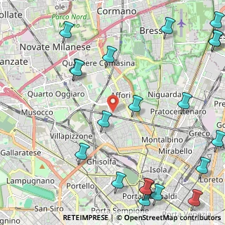 Mappa Via Carlo Montanari, 20161 Milano MI, Italia (3.1875)