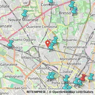 Mappa Via Carlo Montanari, 20161 Milano MI, Italia (3.52)