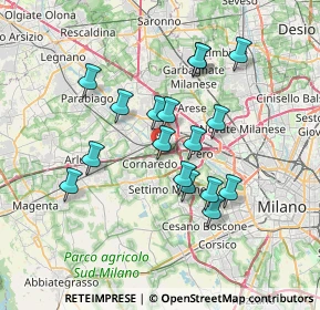 Mappa 20018 Rho MI, Italia (6.20882)