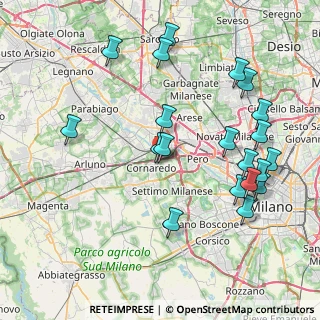 Mappa Rho Sud km 119 250 Autostrada, 20018 Rho MI, Italia (8.8875)