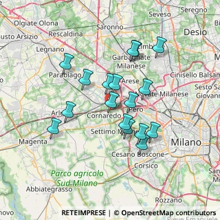 Mappa Rho Sud km 119 250 Autostrada, 20017 Rho MI, Italia (6.20882)