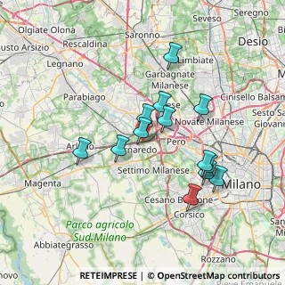 Mappa Rho Sud km 119 250 Autostrada, 20018 Rho MI, Italia (6.37154)