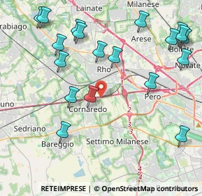 Mappa Rho Sud km 119 250 Autostrada, 20018 Rho MI, Italia (5.05895)