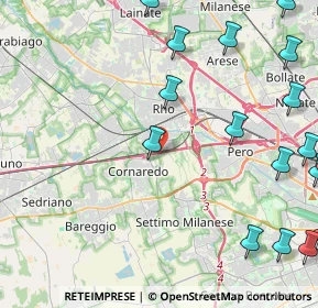 Mappa 20018 Rho MI, Italia (6.7335)