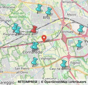 Mappa Rho Sud km 119 250 Autostrada, 20018 Rho MI, Italia (2.30818)