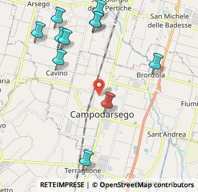 Mappa Via Rossignolo, 35011 Campodarsego PD, Italia (2.44364)
