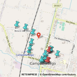 Mappa Via Rossignolo, 35011 Campodarsego PD, Italia (0.586)