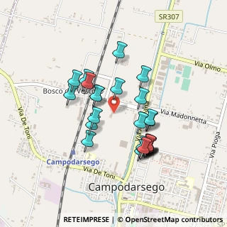 Mappa Via Rossignolo, 35011 Campodarsego PD, Italia (0.39308)