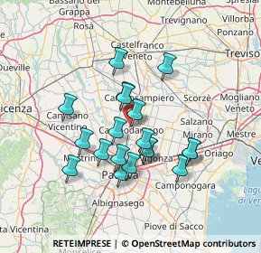 Mappa Via Rossignolo, 35011 Campodarsego PD, Italia (11.60316)