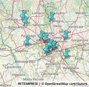 Mappa Via Milano, 20016 Pero MI, Italia (10.87077)