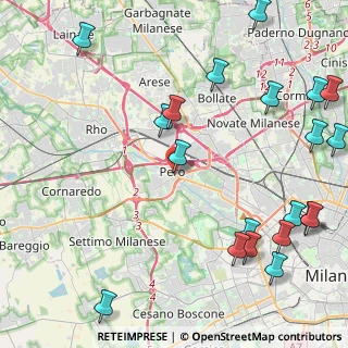 Mappa Via Milano, 20016 Pero MI, Italia (5.932)