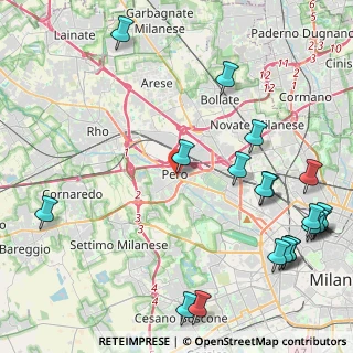 Mappa Via Milano, 20016 Pero MI, Italia (5.8945)