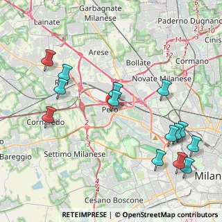 Mappa Via Milano, 20016 Pero MI, Italia (4.86714)