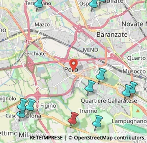 Mappa Via Milano, 20016 Pero MI, Italia (3.0875)