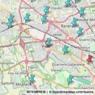 Mappa Via Milano, 20016 Pero MI, Italia (3.25438)