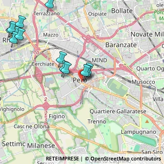 Mappa Via Milano, 20016 Pero MI, Italia (2.55769)