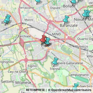 Mappa Via Milano, 20016 Pero MI, Italia (2.77467)