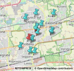 Mappa Via Torino, 20063 Pioltello MI, Italia (1.41)