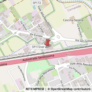 Mappa Via Merano, 48, 20010 Cornaredo, Milano (Lombardia)