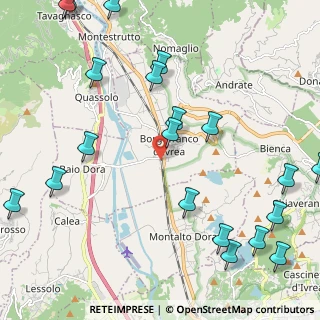 Mappa Via Monviso, 10013 Borgofranco d'Ivrea TO, Italia (2.938)