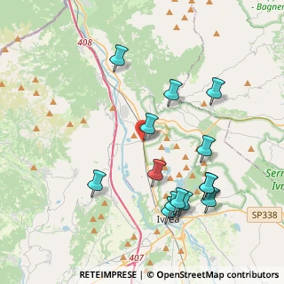 Mappa Via Monviso, 10013 Borgofranco d'Ivrea TO, Italia (4.23786)
