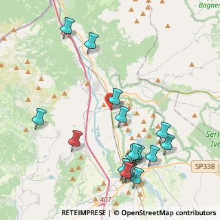 Mappa Via Monviso, 10013 Borgofranco d'Ivrea TO, Italia (4.81188)