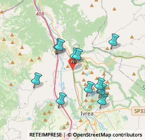 Mappa Via Monviso, 10013 Borgofranco d'Ivrea TO, Italia (3.26182)