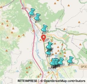 Mappa Via Monviso, 10013 Borgofranco d'Ivrea TO, Italia (4.06846)