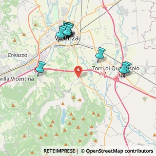 Mappa Via V.Emanuele Orlando, 36100 Vicenza VI, Italia (4.45692)