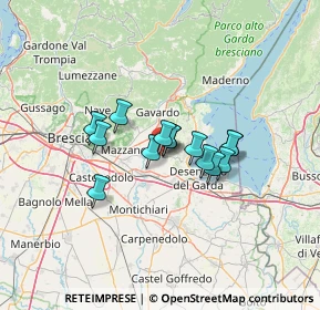 Mappa Via Adige, 25081 Bedizzole BS, Italia (8.79071)