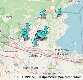 Mappa Via Adige, 25081 Bedizzole BS, Italia (4.02)