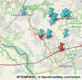 Mappa Via Papa Urbano Crivelli, 20012 Cuggiono MI, Italia (3.98467)