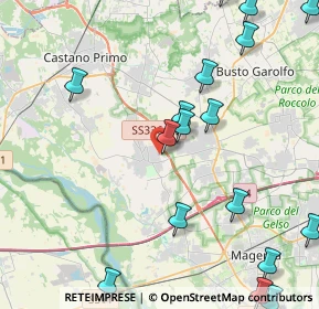 Mappa Via Papa Urbano Crivelli, 20012 Cuggiono MI, Italia (6.136)