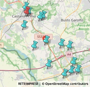 Mappa Via Papa Urbano Crivelli, 20012 Cuggiono MI, Italia (4.794)
