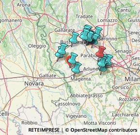 Mappa Via Papa Urbano Crivelli, 20012 Cuggiono MI, Italia (11.126)