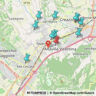 Mappa Via Carlo Rosselli, 36077 Altavilla Vicentina VI, Italia (2.23818)