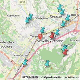 Mappa Via Carlo Rosselli, 36077 Altavilla Vicentina VI, Italia (2.49533)