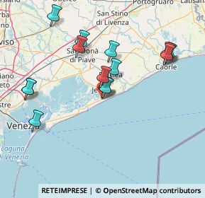 Mappa Via Equilio, 30016 Lido di Jesolo VE, Italia (15.13857)