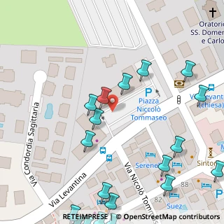 Mappa Piazza Nicolò Tommaseo, 30016 Jesolo VE, Italia (0.10545)