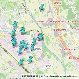 Mappa Via Ferraretta, 36071 Arzignano VI, Italia (1.172)