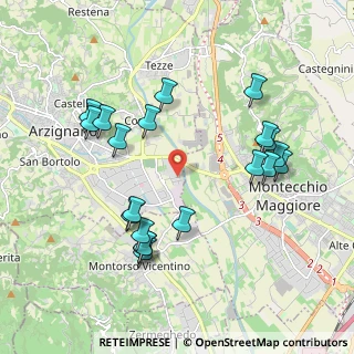 Mappa Via Ferraretta, 36071 Arzignano VI, Italia (2.0385)