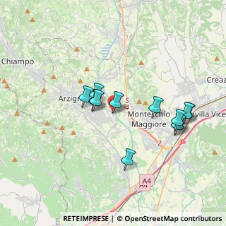Mappa Via Ferraretta, 36071 Arzignano VI, Italia (3.36083)