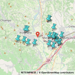 Mappa Via Ferraretta, 36071 Arzignano VI, Italia (3.816)