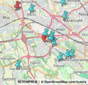 Mappa Via Oratorio, 20016 Pero MI, Italia (2.25923)