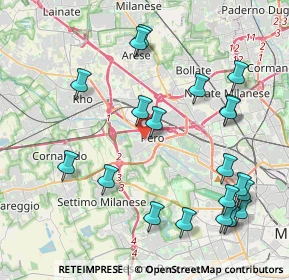 Mappa Via Oratorio, 20016 Pero MI, Italia (4.6815)