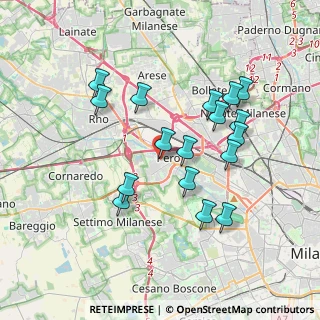 Mappa Via Oratorio, 20016 Pero MI, Italia (3.48412)